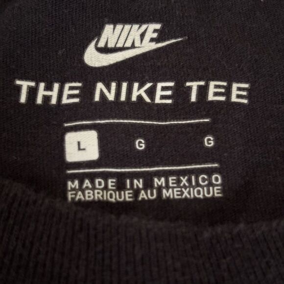 Nike Air DNA Archives Graphic T-shirt Men Large Black Short Sleeve - Picture 9 of 9